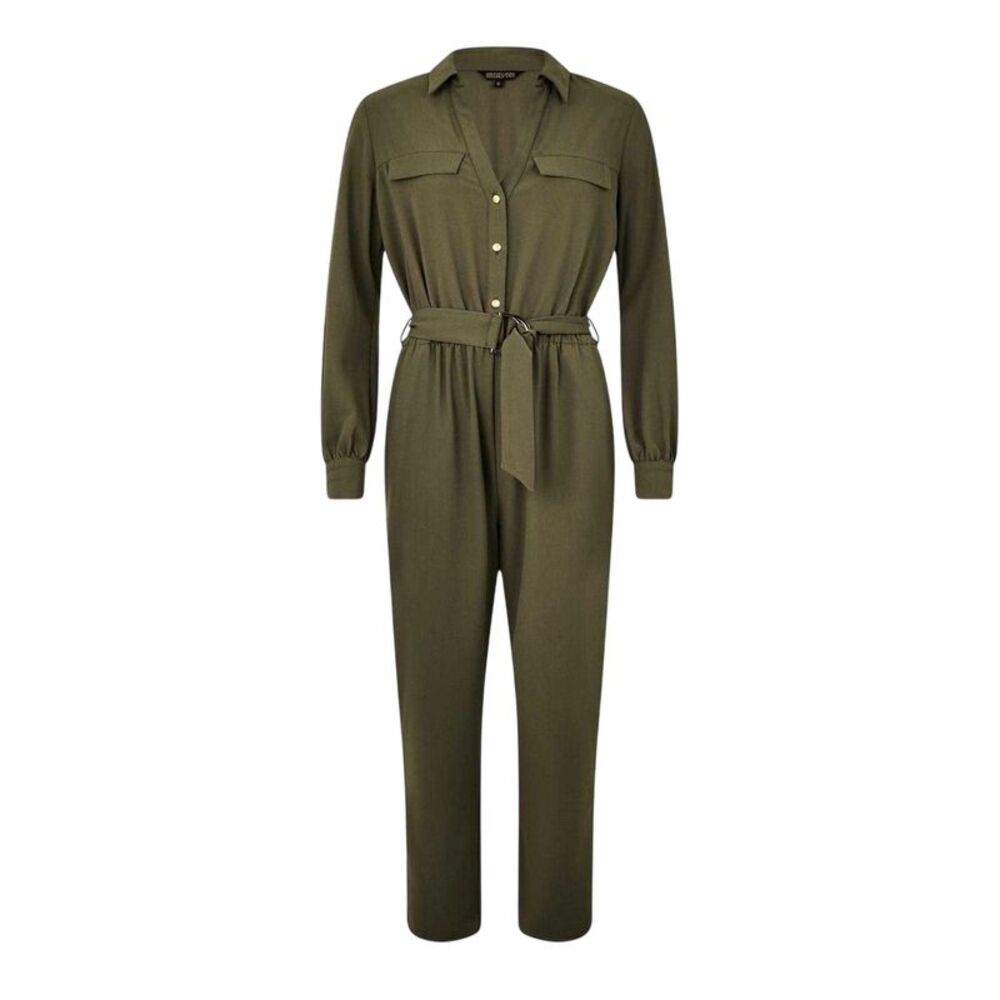 Biba Womens/Ladies Tailored Cocktail Jumpsuit / Khaki Green